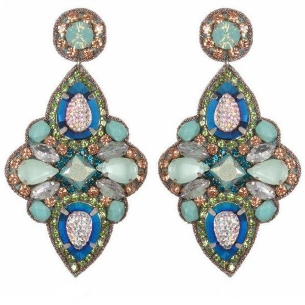Suzanna Dai Marseilles Large Drop Earrings